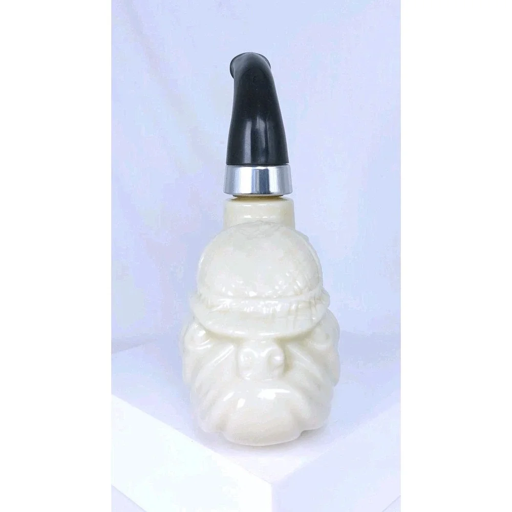 Vintage Avon Bulldog Pipe‎ Wild Country Aftershave Cologne Glass Bottle Only